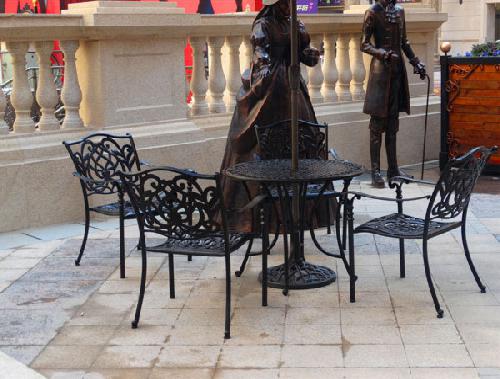 洛陽鐵藝-桌椅、觀景